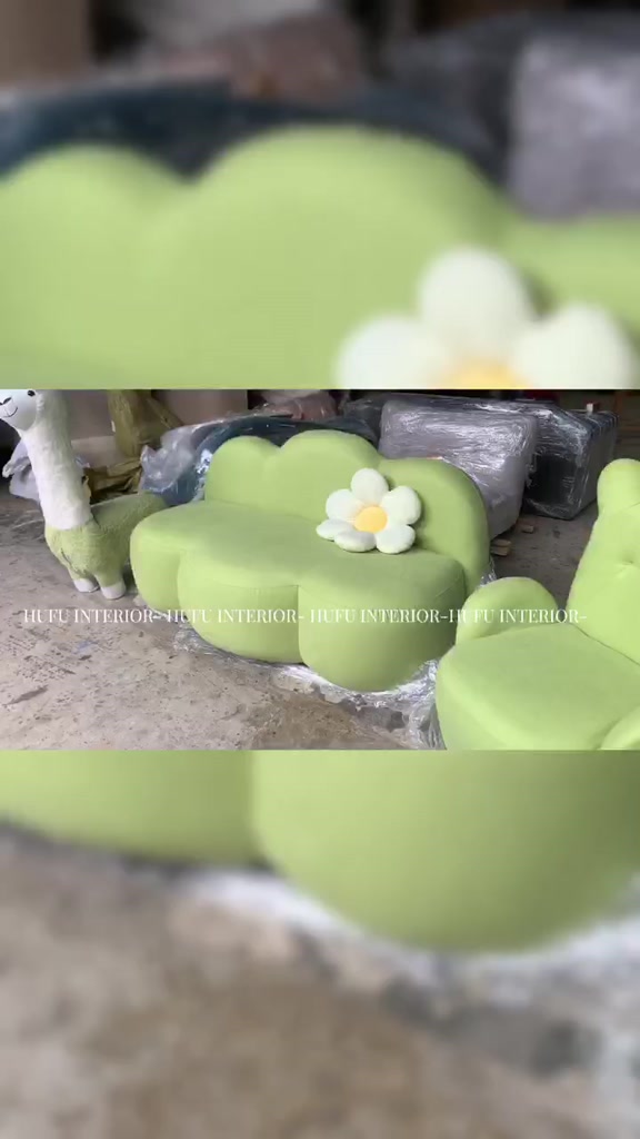 (FREESHIP) SOFA MÂY, SOFA ĐÁM MÂY XINH TÙY CHỌN MÀU - SOFA BĂNG 1M2, 1M7 | HUFU INTERIOR | BigBuy360 - bigbuy360.vn