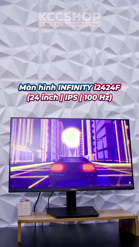Màn hình Infinity I2424F (24 inch | IPS | 100Hz | 1ms) Chính hãng - Bảo hành 24 Tháng | BigBuy360 - bigbuy360.vn