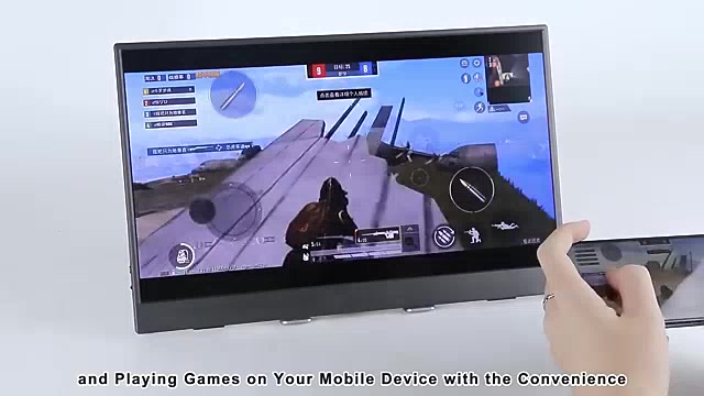 Màn hình di động 15.6 INCH FULLHD IPS tặng bao da cao cấp kết nối điện thoại laptop máy game | BigBuy360 - bigbuy360.vn