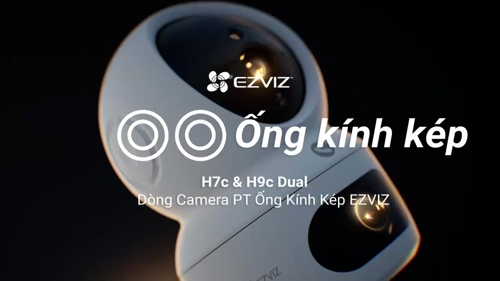 Camera Wifi 2 Mắt EZVIZ H9C 2K 6MP/H9C 3K 10MP/H9C 4G, Xoay 360 Độ, Đàm Thoại 2 Chiều, Full Color 1