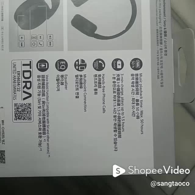 Tai nghe Sony WH-CH520 kết nối đa điểm | BigBuy360 - bigbuy360.vn