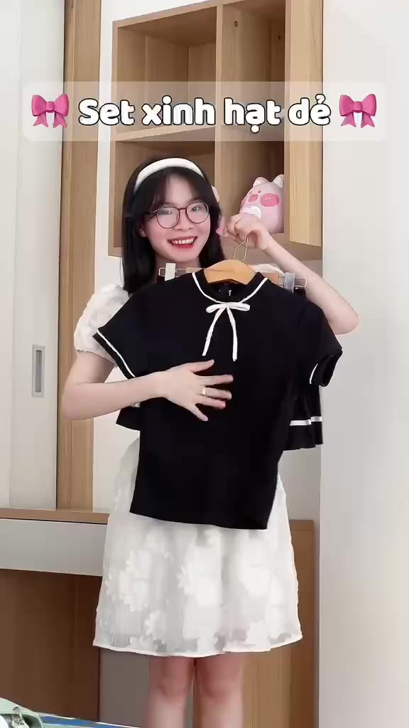 Set Áo Váy Len Tăm Xếp Ly Siêu Nữ Tính , Set Bộ Đồ Nữ Cộc Tay LiLy Dress (Có bigsize) | BigBuy360 - bigbuy360.vn