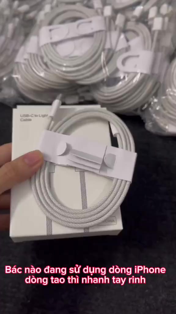 Cáp Sạc Nhanh PD 20w Dài 2M, 1M Dây Sạc Nhanh Dù Chống Đứt Dùng Cho Củ Cạc Nhanh ip Type C To Light | BigBuy360 - bigbuy360.vn