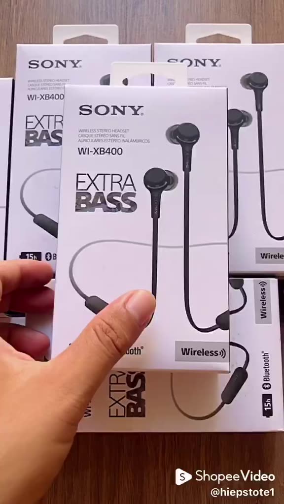 [SHIP HỎA TỐC] Tai nghe Bluetooth Sony WI-XB400  - Hàng Mới  Fullbox | BigBuy360 - bigbuy360.vn