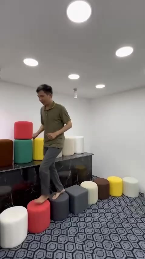 Ghế Đôn Tròn Sofa . Ghế Đôn Bàn Trà Ghế Kê Chân .Nhiều Kích Cỡ kèm ảnh thật. | BigBuy360 - bigbuy360.vn