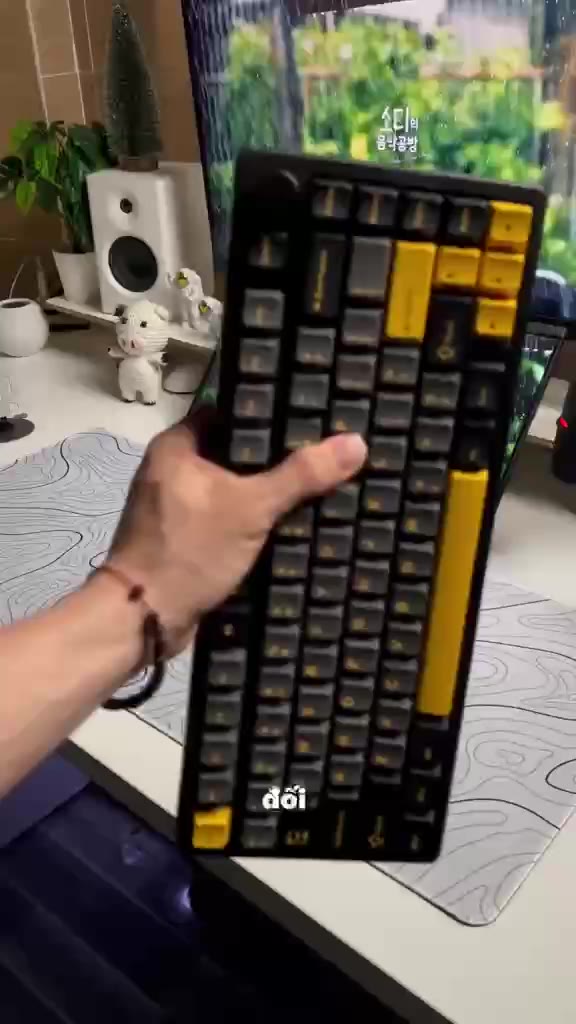 Bàn Phím Cơ Không Dây Dark Alien R83 - Led Mạch Xuôi - Keycap PBT Double shot - Full Foam | BigBuy360 - bigbuy360.vn