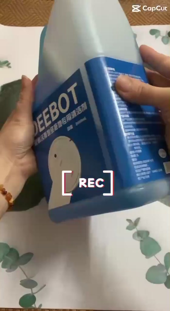 Nước lau sàn chuyên dụng dành riêng cho Robot lau nhà  ECOVAC DEBOT / DREAME/ XIAOMI / LIECTROUX / HAIER