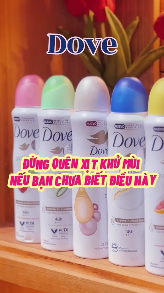Xịt Khử Mùi Dove 150ml,250ml của Mỹ, Khử Mùi, Kháng Khuẩn Hiệu Quả - Hàng Mỹ | BigBuy360 - bigbuy360.vn