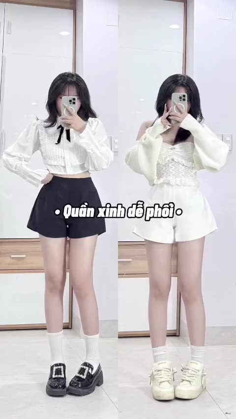 Quần Short Đùi 2 Lớp BIG SIZE Cạp Siêu Cao, Sooc Nữ Ngắn Vải Kaki Giãn Chuẩn Form Loại 1 TA-95 | BigBuy360 - bigbuy360.vn