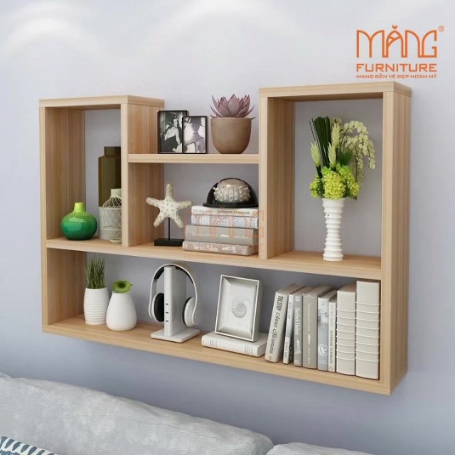 Kệ sách Treo Tường, kệ Trang Trí gỗ, GIÁ SÁCH đa năng nhiều ngăn NHIỀU MẪU ĐA DẠNG | BigBuy360 - bigbuy360.vn