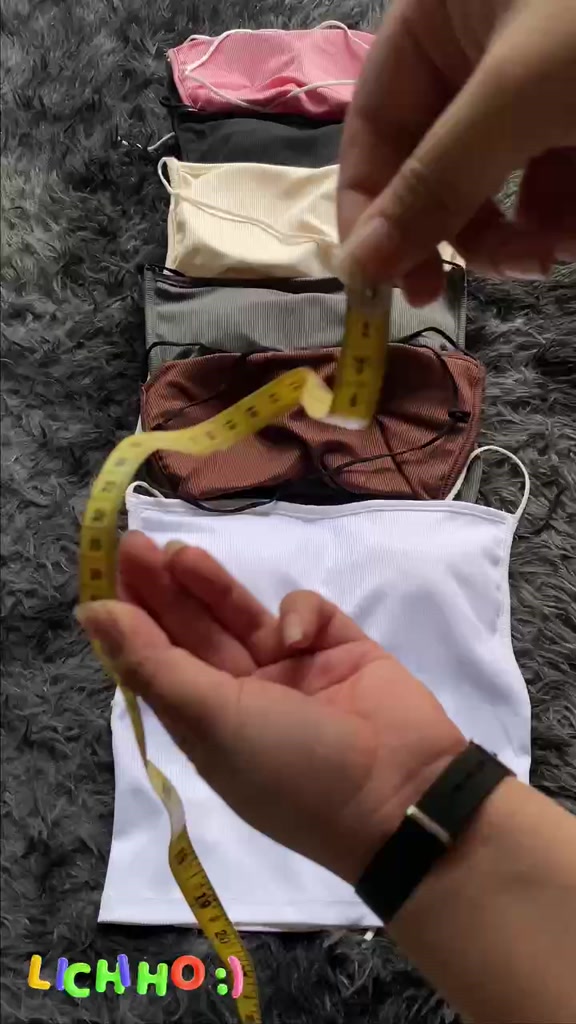 Áo hai dây basic hở lưng sexy Lch áo kiểu yếm trơn crt form ôm body tôn dáng vải thun gân co giản thoải mái | BigBuy360 - bigbuy360.vn