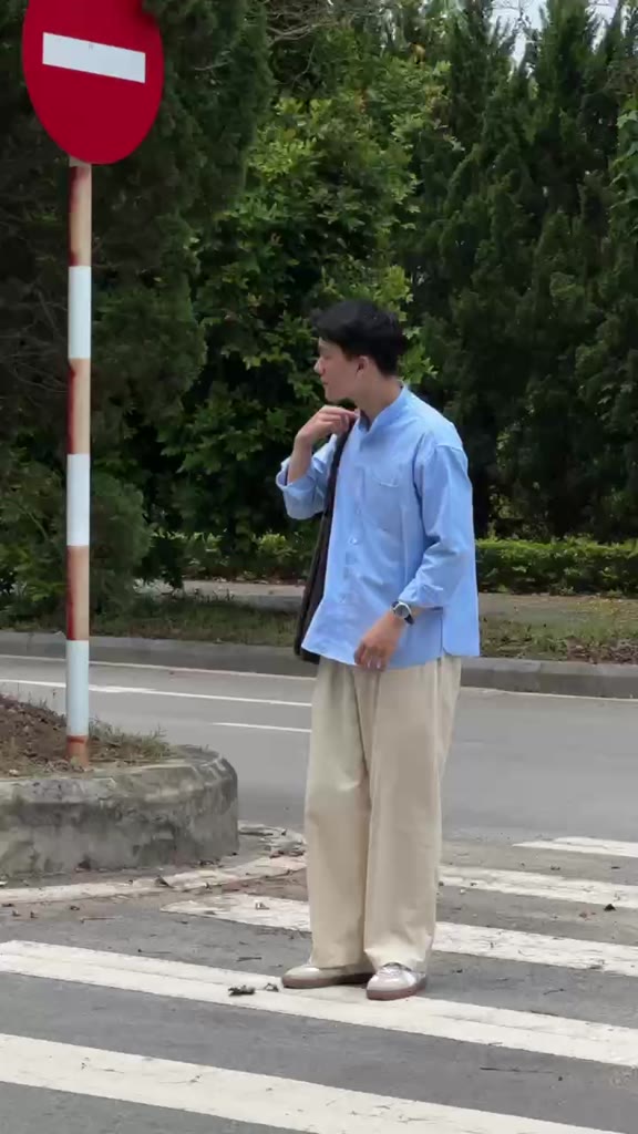 Áo Sơ Mi Trơn Tay Dài Nam Nữ Hàn Quốc Cổ Tàu Local Brand KATHOLIC Chất Liệu Oxford Form Rộng 4 Màu KAT022 | BigBuy360 - bigbuy360.vn