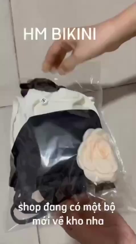 [Sẵn HCM -Có Size]  Bikini Đồ Bơi  ,2 Mảnh Cup Ngực Đính Hoa Phối Màu Bikini HM BIKINI | BigBuy360 - bigbuy360.vn