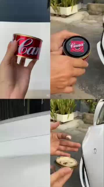 Kem Đánh Bóng Xóa Trầy Xước Sơn Ô tô - Xe Máy Cana Car Cream 100g - 200g