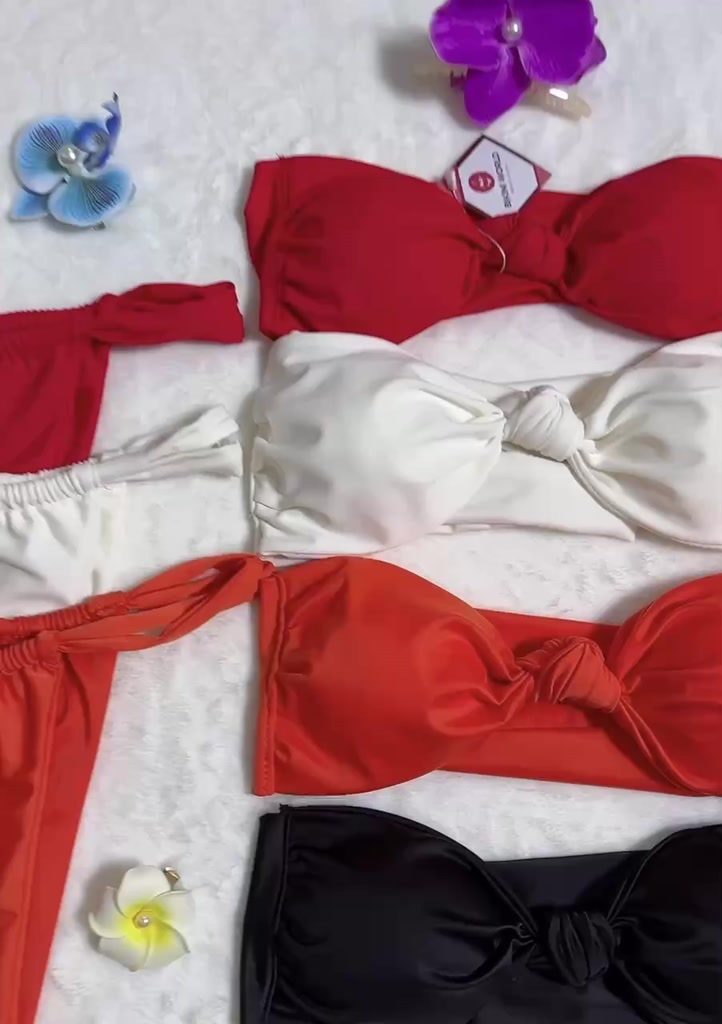 Bikini 2 Mảnh Sexy Cột Dây Nơ Quần Lọt Khe Đan Dây Mảnh Tôn Dáng Quyến Rũ Hot Trend Đi Biển | BigBuy360 - bigbuy360.vn