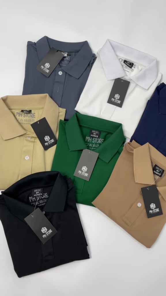 Áo polo nam trơn, áo thun nam cổ bẻ Big Size 55-115kg vải cotton cá sấu đủ màu - My Homies | BigBuy360 - bigbuy360.vn