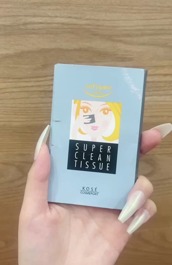 <HÀNG CHÍNH HÃNG> Giấy thấm dầu than hoạt tính Kosé Softymo 60 tờ Nhật Bản- Ohayoshop | BigBuy360 - bigbuy360.vn
