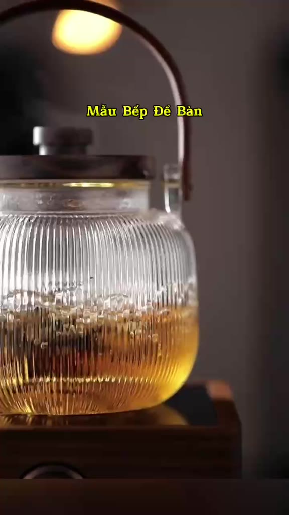 Combo bếp hồng ngoại và ấm thủy tinh