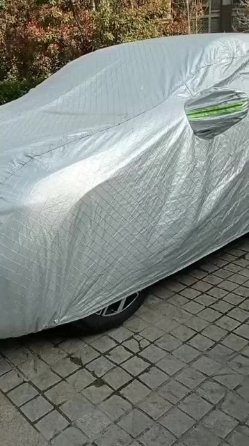 Bạt phủ xe ô tô 3 lớp có khóa kéo