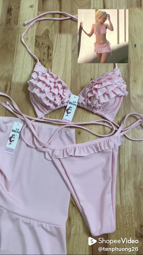 (Hàng sẵn) Bikini thiết kế ren 3món gồm bikini và chân váy HÌNH SHOP CHỤP | BigBuy360 - bigbuy360.vn