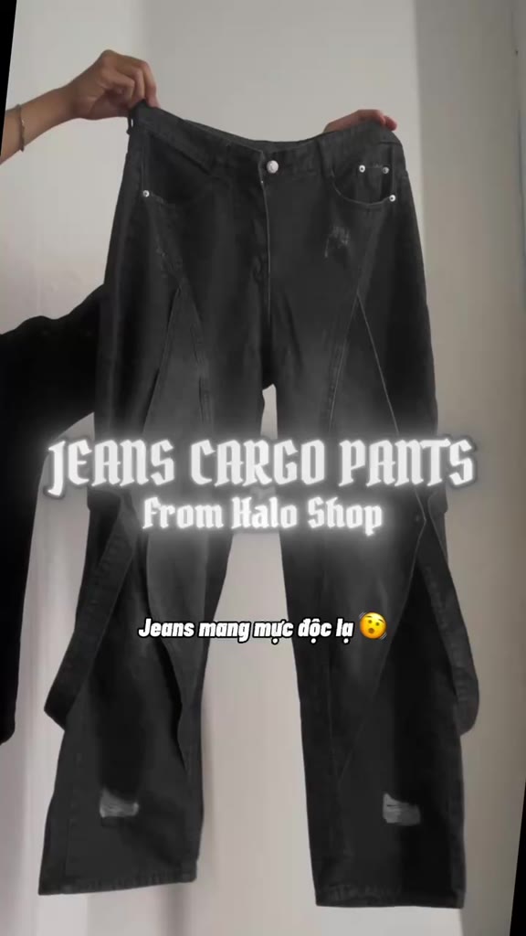 QUẦN JEANS BAGGY MANG MỰC PHỐI DÂY - QUẦN JEAN TÚI HỘP TO ỐNG RỘNG Y2K Menswear Nam Denim | BigBuy360 - bigbuy360.vn