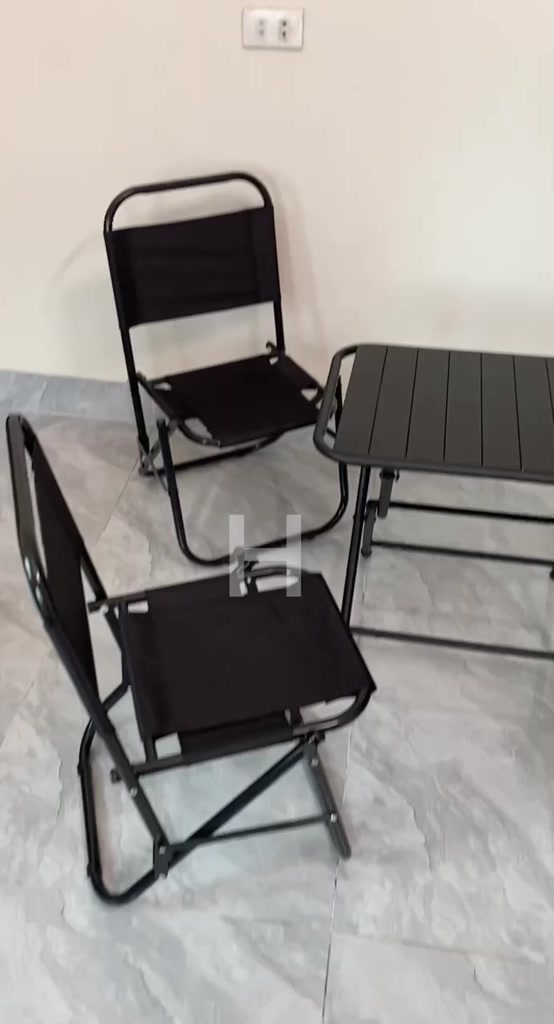 Bộ bàn ghế trà chanh . , Bàn ghế vải dù sơn tĩnh điện cho quán Cafe , Du lịch ( Bảo hành 3 tháng ) | BigBuy360 - bigbuy360.vn