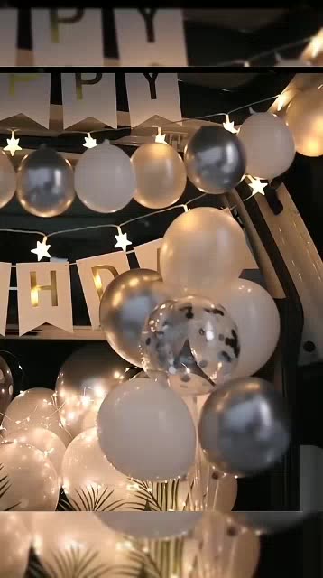 Set bóng bay trang trí cốp xe