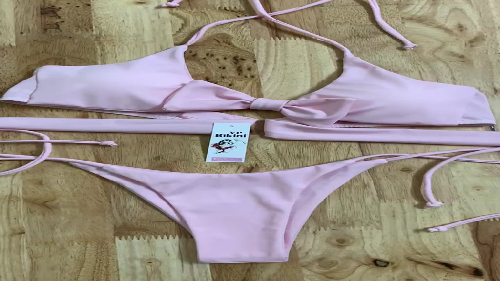 Bikini áo tắm hai mảnh Hồng phấn siêu tôn da quần lọt nhỏ xinh ( sẵn hàng hcm ) | BigBuy360 - bigbuy360.vn