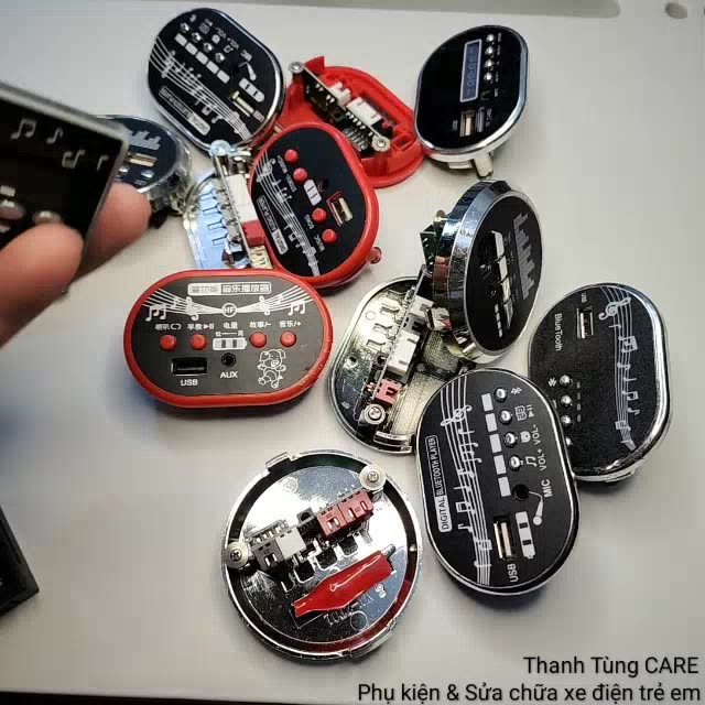 [Audio] Bo mạch Âm thanh/ Nhạc cho xe điện trẻ em 6V & 12V