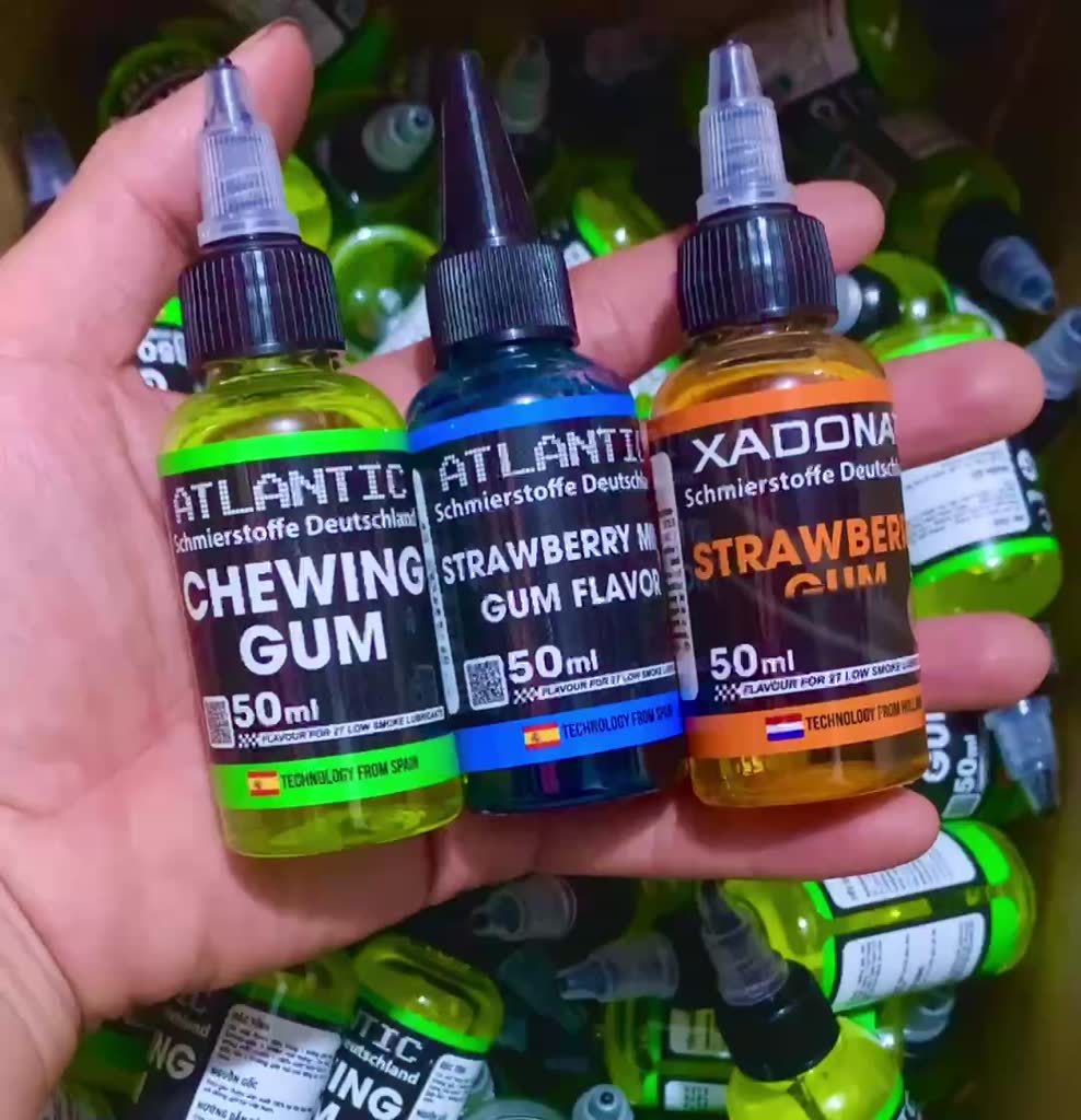 [PHỤ GIA XE MÁY] Tinh Dầu Thơm Nhớt 2 Thì Pha Xăng ATLANTIC