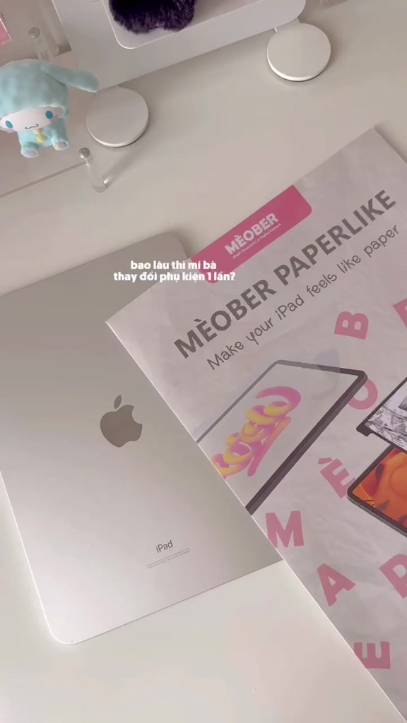 [Paperlike Nam Châm] Dán màn hình iPad BerPaper Magnetic Paperfilm - Hỗ trợ viết như trên giấy by MèoBer | BigBuy360 - bigbuy360.vn