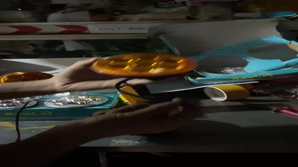 Đèn trợ sáng 7 mắt TRÒN - Thiết kế độc đáo