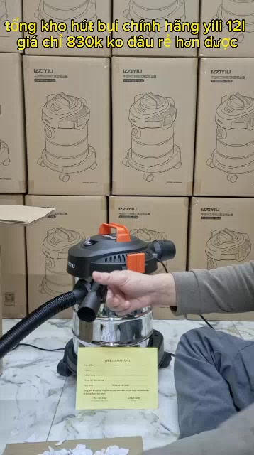 Máy hút bụi chính hãng YILI 12L YLW6263A