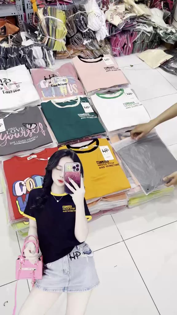 [40~70kg] Áo Thun Thái Nữ Cotton 100% 2 Form [Mã A09] Tay Ngắn Cotton Mềm Mịn Mát [MYLOVE] | BigBuy360 - bigbuy360.vn