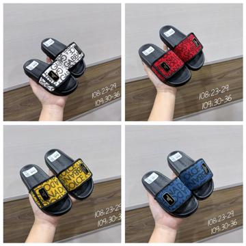 [Mua Kèm Quà] Dép lê D G siêu nhẹ Siêu Êm Cho Bé Trai size 23-36