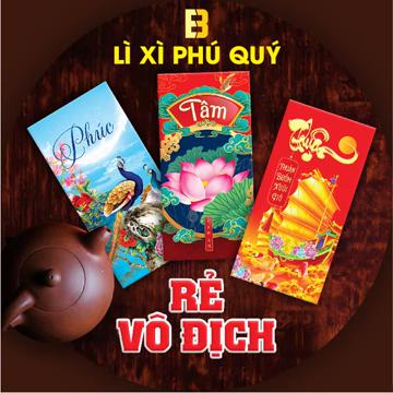 XƯỞNG BAO LÌ XÌ RẺ ĐẸP