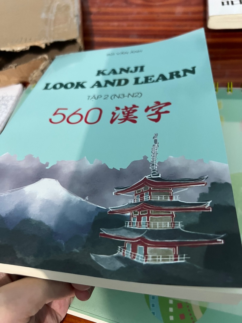 Sách - Kanji Look And Learn Tập 2 N3.N2 – Bản Nhật Việt ( In Màu ) | Shopee  Việt Nam