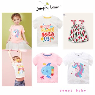 Áo Hè Cotton Cho Bé Gái 2-7 Tuổi Mẫu Mới 2023 P8 - Jumping Beans Official Store
