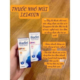 Iliadin cho bé 0-12 tháng tuổi và 1-6 tuổi