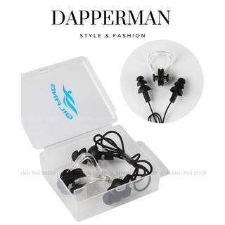  Nút bịt tai chống ồn chống nước giành cho bơi lội bộ 2 sản phẩm kèm hộp DAPPERMAN