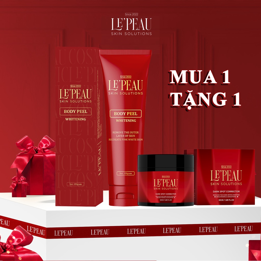 Peel Body Tái Tạo Da Toàn Thân, peel nách, thay da sinh học giúp làm sáng các vùng da, trắng sáng mịn màng