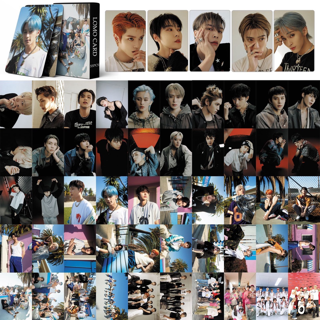 Hộp 54 Thẻ Hình Nhóm Nhạc Nct127 Ay-Yo ALBUM DOYOUNG JAEHYUN JUNGWOO MARK YUTA