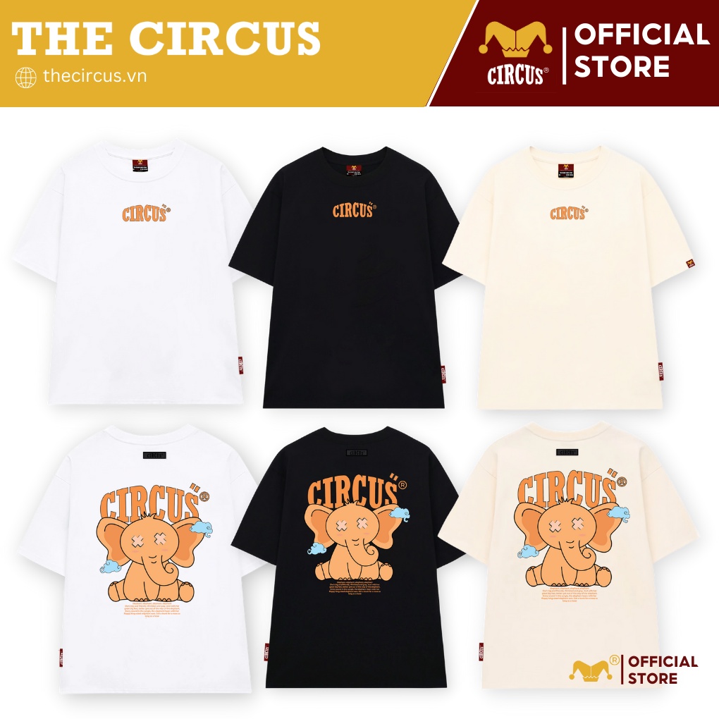 Áo thun unisex oversize Local Brand Circus 100% Cotton - Mã Special S01