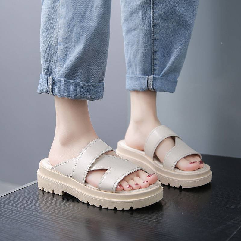 Giày sandal nữ Dép xăng đan nữ thời trang đế xuồng mùa hè