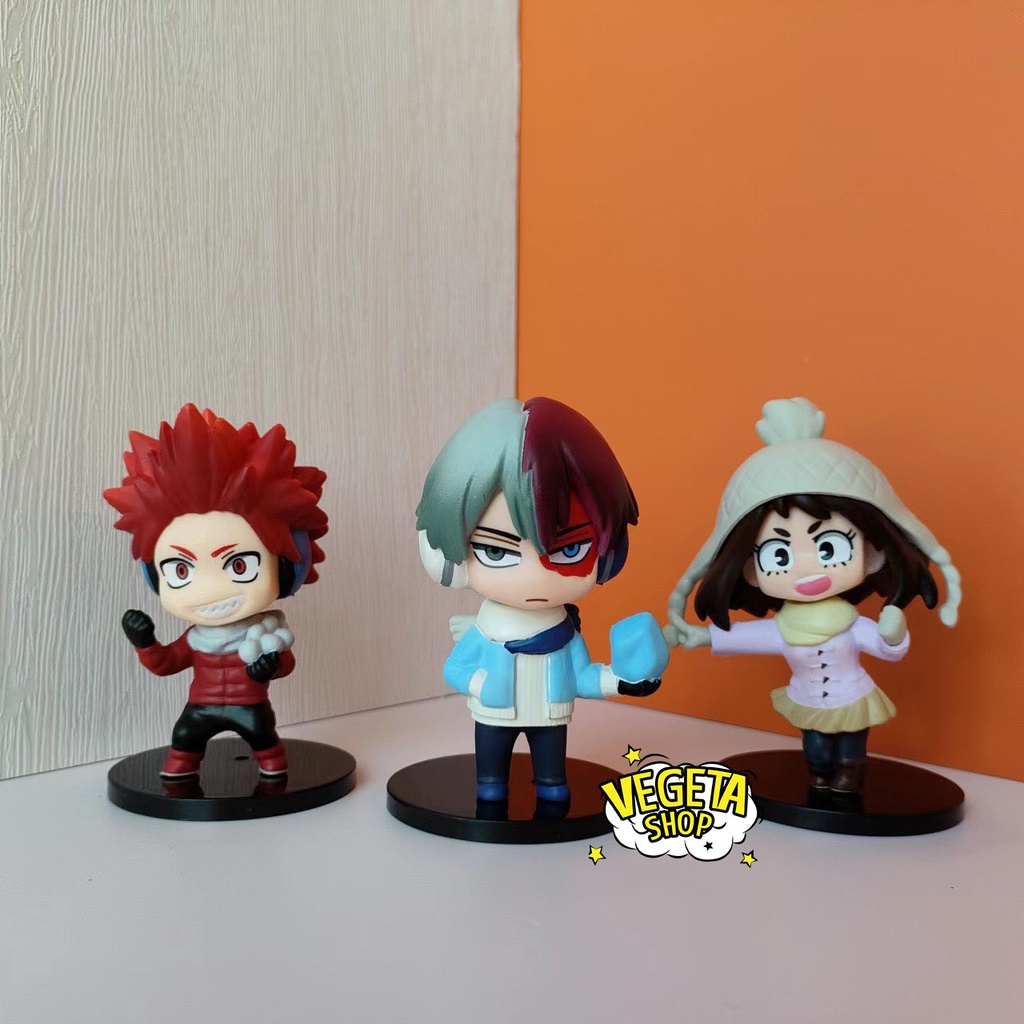 Mô hình My Hero Academia - Học viện siêu anh hùng Deku Midoriya Bakugo Todoroki Kirisima Eijiro Uraraka Ochaco Ida Tenya