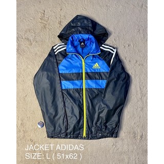 ÁO KHOÁC GIÓ ADIDAS - JACKET 2HAND HIỆU
