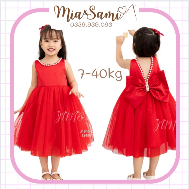 Váy/ Đầm công chúa cho bé bồng xòe 4 lớp phù hợp Giáng Sinh Noel lễ tết tiệc cuối năm