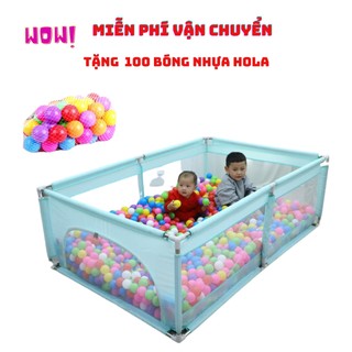 Quây cũi nhà bóng,thiết kế đẹp trang nhã, chống va đập, an toàn cho bé