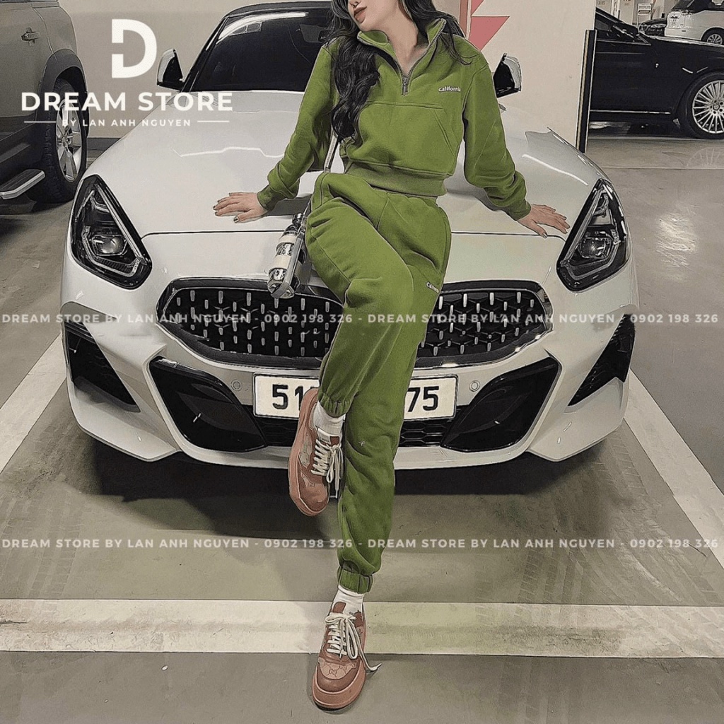 SIÊU SALE SÉT THUN NỈ THIẾT KẾ TAY ÁO DÀI , CỔ CHỮ V ĐÂY NĂNG ĐỘNG KHI ĐI CHƠI CN (HÀNG MỚI)