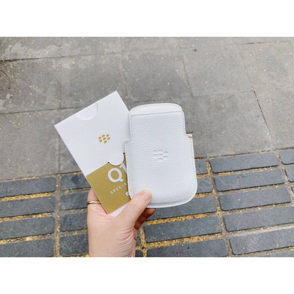 Bao da BB Blackberry Q10, Bao da cầm tay chính hãng BB Q10 Gold